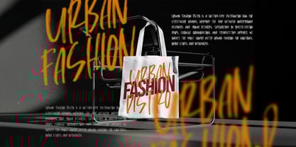 Russed Handbrush Font Poster 6