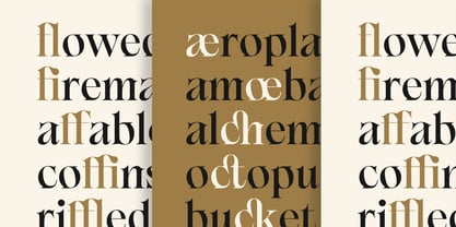 Game & Reality Font Poster 2