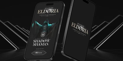 Game & Reality Font Poster 7