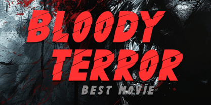 The Zander Font Poster 2