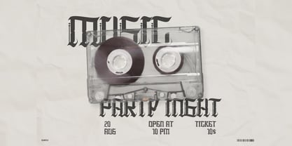 Cabone Backs Font Poster 7