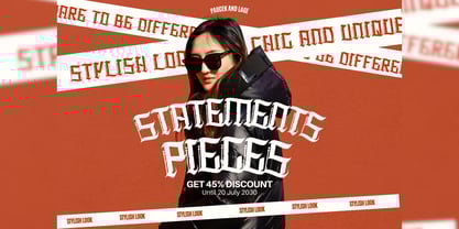 Cabone Backs Font Poster 14