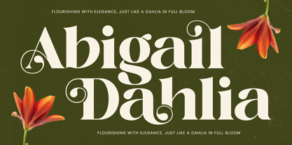 Adeline Mahila Font Poster 7