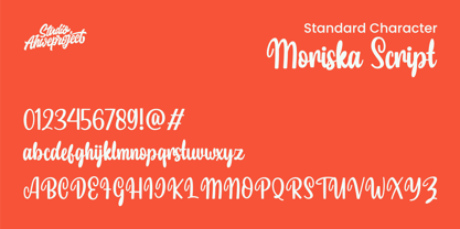 Moriska Font Poster 3