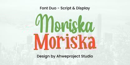 Moriska Font Poster 1