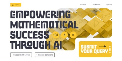 Rector Font Poster 3