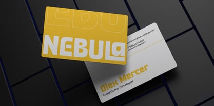 Rector Font Poster 7