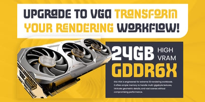 Rector Font Poster 4