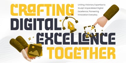 Rector Font Poster 5