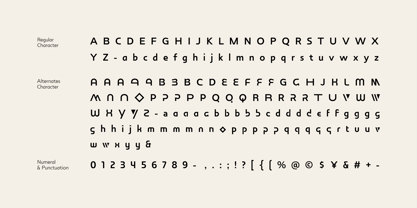 Boldye Pro Font Poster 10