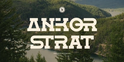 Angkor Strat Font Poster 1