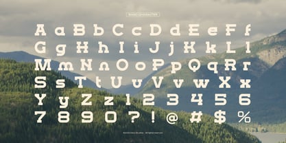 Angkor Strat Font Poster 10