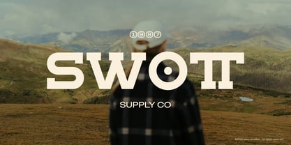 Angkor Strat Font Poster 2