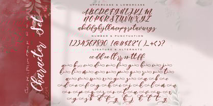 Angelina Rahmy Font Poster 7