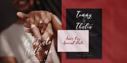 Angelina Rahmy Font Poster 6