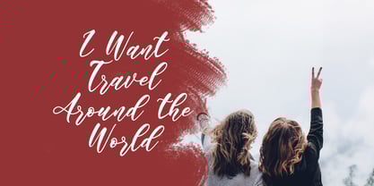 Angelina Rahmy Font Poster 5