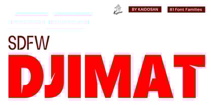 Djimat Font Poster 1