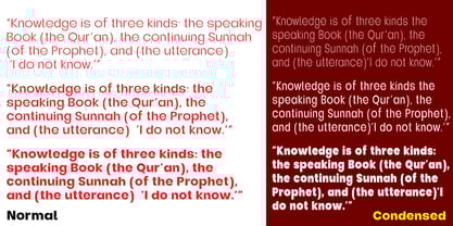 Djimat Font Poster 7