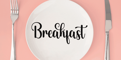 Babyish Script Font Poster 6
