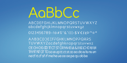 Realmuse Font Poster 9