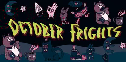 Zombies Ode Font Poster 7