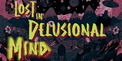 Zombies Ode Font Poster 4