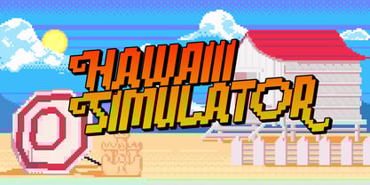 Pixelora Font Poster 5