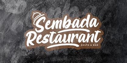 Roulette Font Poster 2