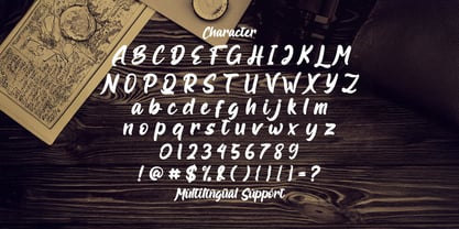 Roulette Font Poster 7