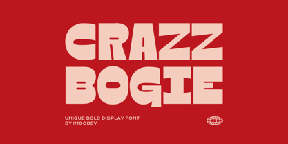 Crazy Bogie Font Poster 1