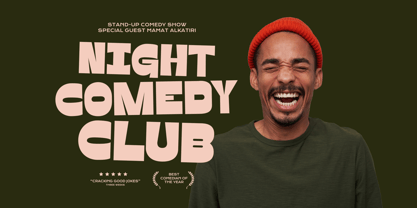 Crazy Bogie Font Poster 2