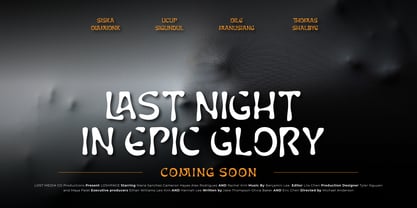 The Fosyek Font Poster 4