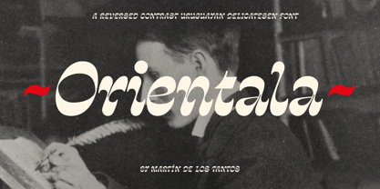 Orientala Font Poster 1