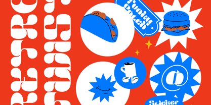 Turbo Aquile Font Poster 4