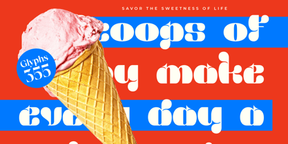 Turbo Aquile Font Poster 12