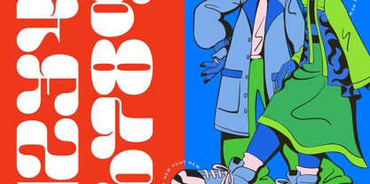 Turbo Aquile Font Poster 13