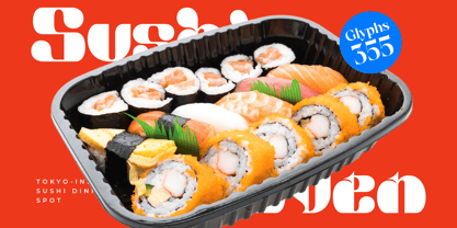 Turbo Aquile Font Poster 10