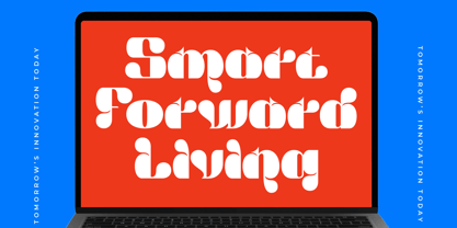 Turbo Aquile Font Poster 3