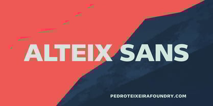 Alteix Sans Font Poster 1