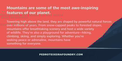 Alteix Sans Font Poster 4