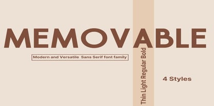 Memovable Font Poster 1