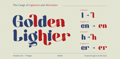 Berkara Font Poster 7