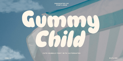Gummy Child Font Poster 1