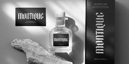 Blanco Styled Font Poster 3