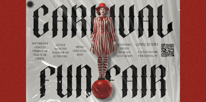 Blanco Styled Font Poster 10