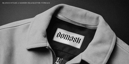 Blanco Styled Font Poster 5