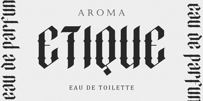 Blanco Styled Font Poster 7