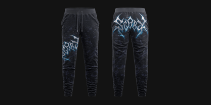 Ashborn Black Metal Font Poster 13