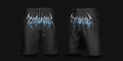 Ashborn Black Metal Font Poster 6