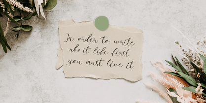 Byefour Font Poster 4